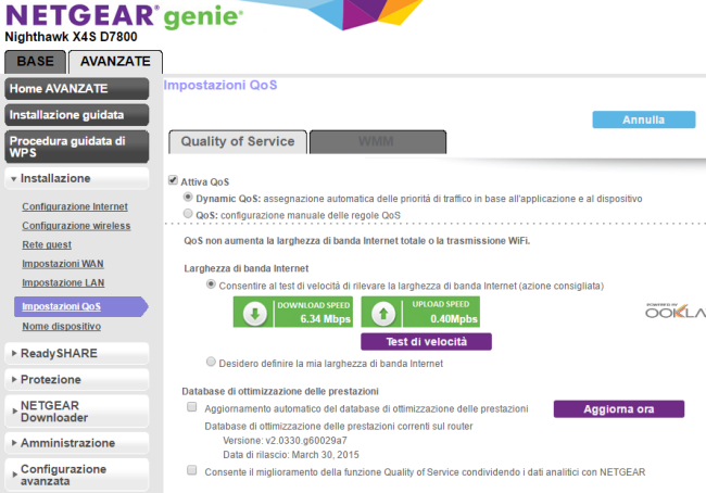 NETGEAR D7800, router-modem WiFi potente e versatile. Le funzionalità del nuovo firmware