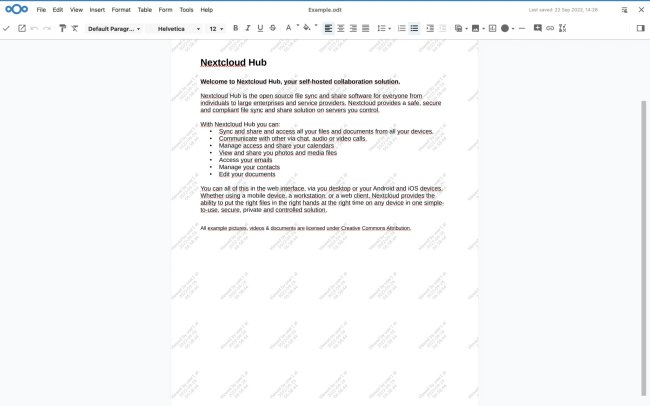 Nextcloud: la suite Office introduce la modifica in locale dei documenti