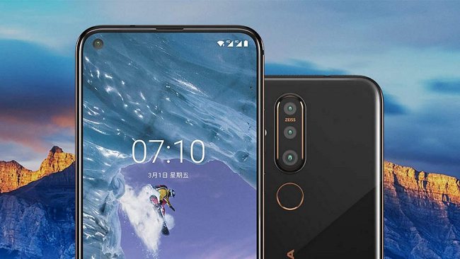 Nokia X71, ampio schermo frontale senza notch e ottica ZEISS