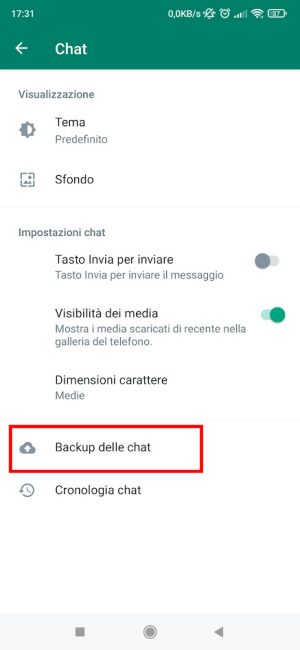Come non perdere le chat di WhatsApp cambiando telefono