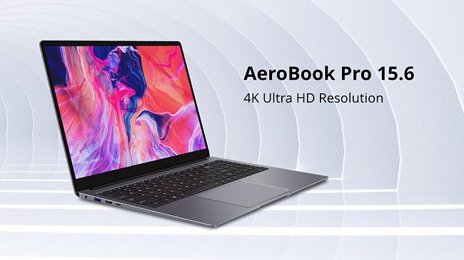Notebook AeroBook Pro 15,6 pollici 4K HDR: offerta interessante su Indiegogo