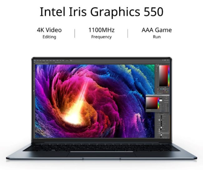 Notebook AeroBook Pro 15,6 pollici 4K HDR: i dati sulle prestazioni