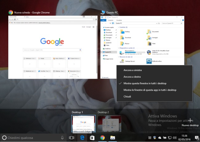 Novità Windows 10 in anteprima, vediamole da vicino - Prima puntata