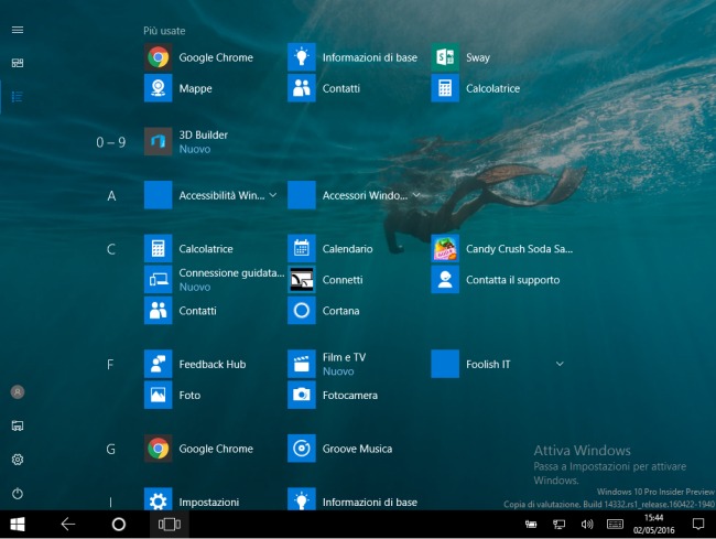 Novità Windows 10 in anteprima, vediamole da vicino - Prima puntata