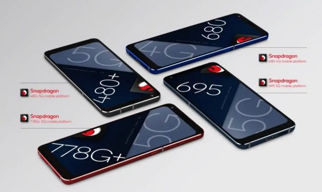 Qualcomm presenta quattro nuovi SoC Snapdragon, tre di essi supportano la connettività 5G