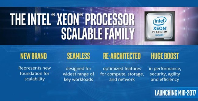 Intel presenta i nuovi processori Xeon Skylake-SP, sostituiscono E5 e E7