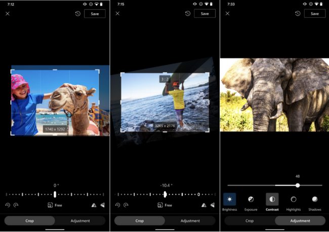 OneDrive integra un editor fotografico nell'applicazione web, su Android e iOS