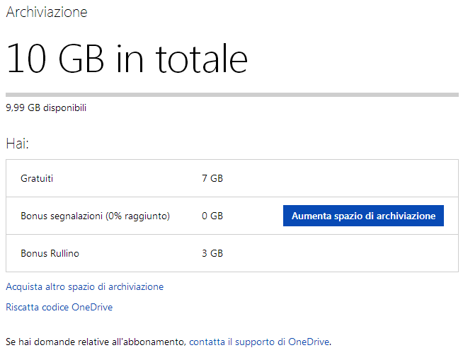 Spazio aggiuntivo su OneDrive (ex SkyDrive), anche con dispositivi Android