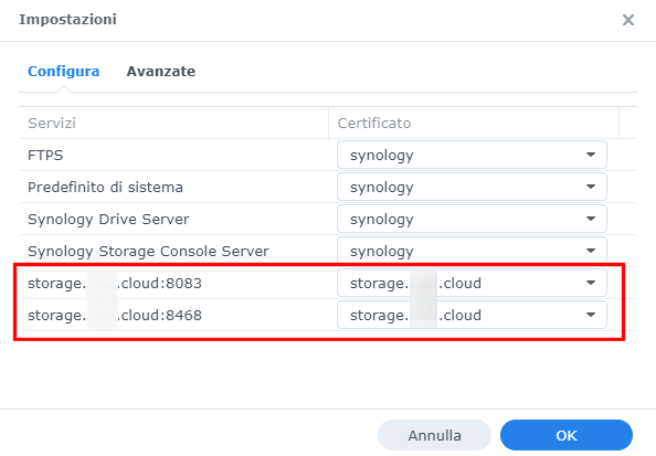 Integrare ONLYOFFICE e Nextcloud su un NAS Synology
