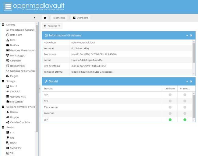 OpenMediaVault, cos'è e come costruire un NAS da soli