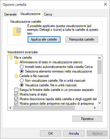 Параметры папки в Windows 10, что нового и старого
