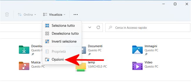 Come selezionare più file in Windows