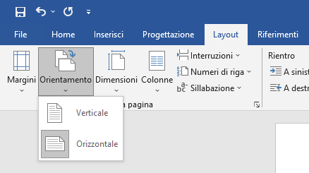 Tabella Word: allineare, ruotare e convertire da testo