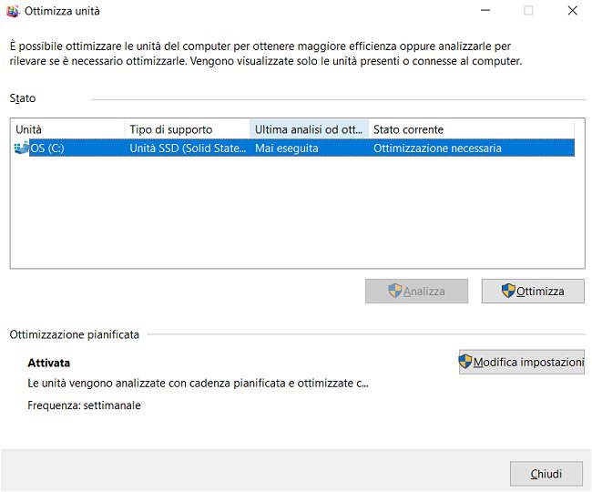 Windows 10 ottimizza gli SSD troppo di frequente: colpa di un bug