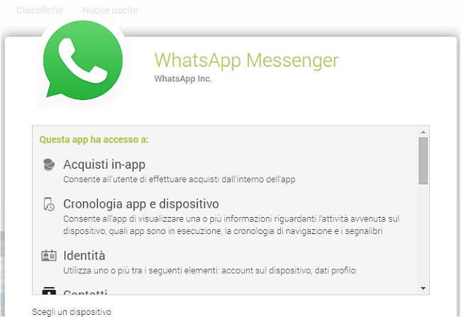 Come pagare WhatsApp e app Play senza carta di credito