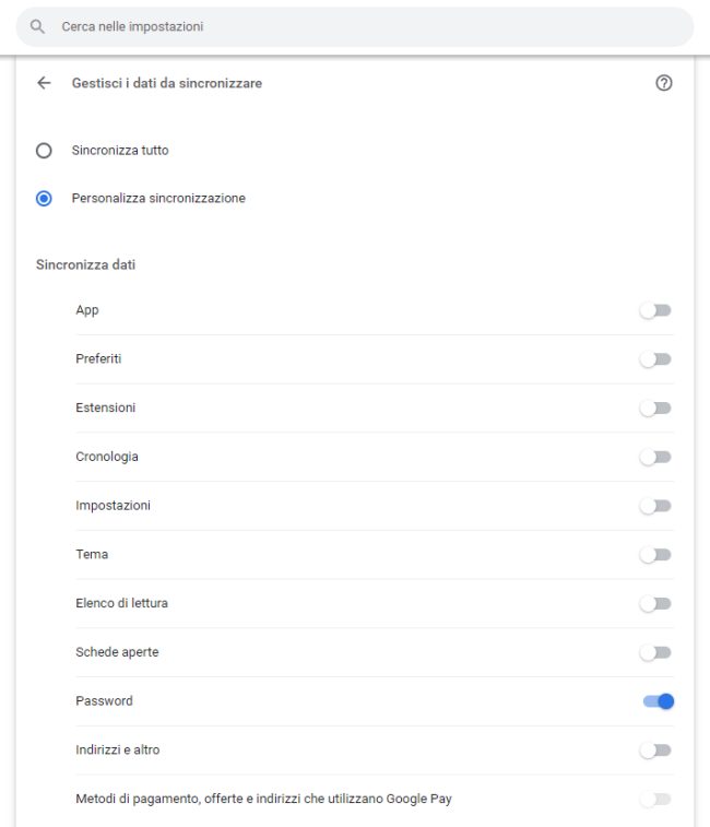 Password salvate Google: dove vengono memorizzate