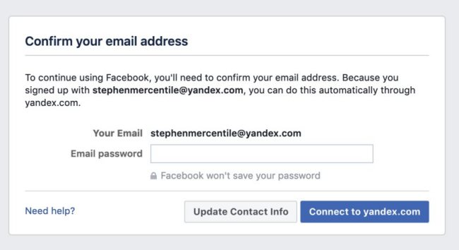 Facebook: ancora problemi con le password degli utenti. Chieste anche quelle degli account di posta