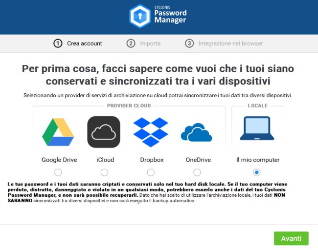 Cyclonis Password Manager, per gestire le proprie credenziali gratis e in sicurezza