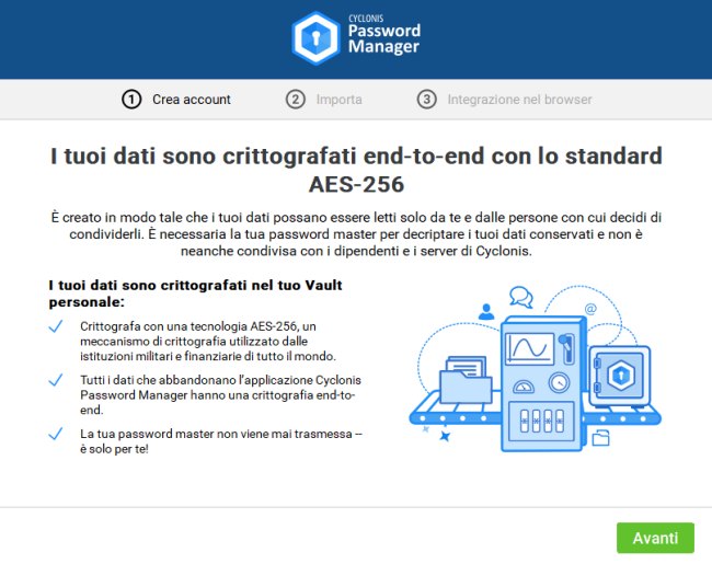 Cyclonis Password Manager, per gestire le proprie credenziali gratis e in sicurezza