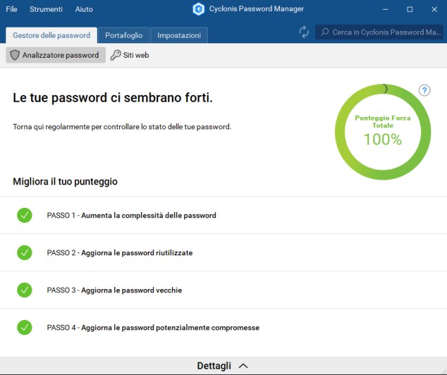 Cyclonis Password Manager, per gestire le proprie credenziali gratis e in sicurezza