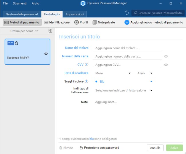 Cyclonis Password Manager, per gestire le proprie credenziali gratis e in sicurezza