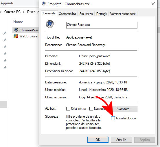 Password salvate: come e dove trovarle