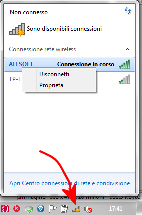 Password WiFi cambiata, come ricollegarsi da un sistema Windows