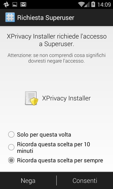 Come bloccare i permessi delle app Android