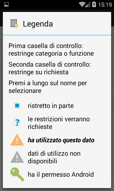 Come bloccare i permessi delle app Android