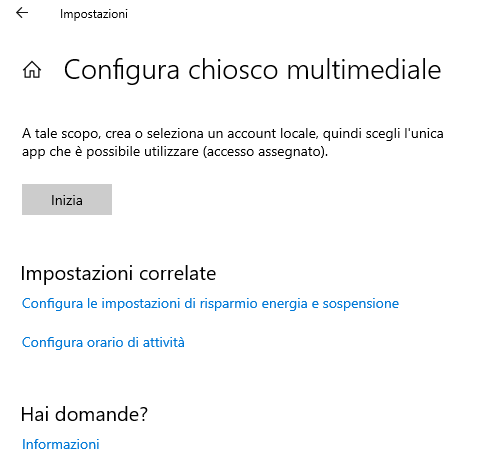 Come imporre l'utilizzo di una sola applicazione all'avvio di Windows 10