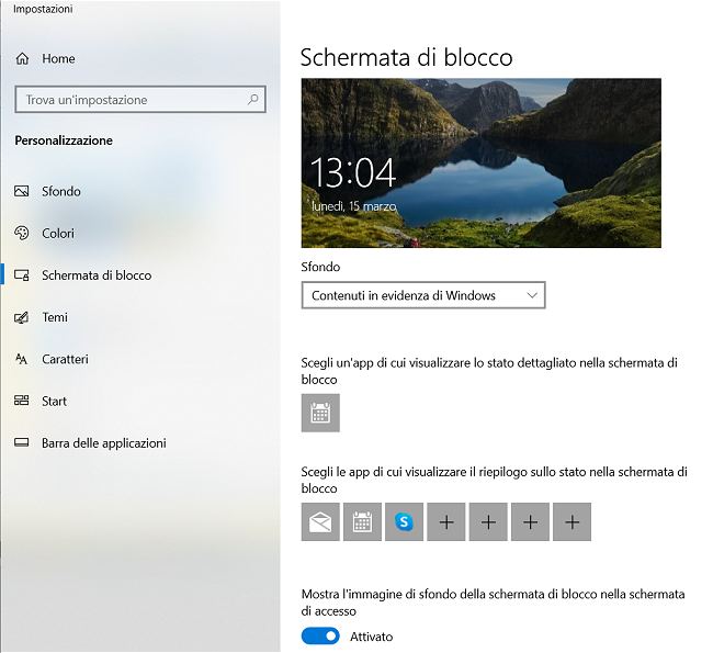 Come personalizzare Windows 10 e modificarne l'aspetto