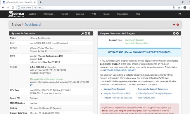 pfSense, firewall e VPN tutto in uno: come provarli con Virtualbox