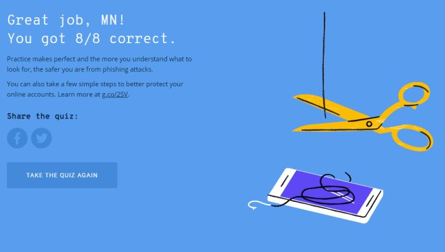 Phishing, un quiz per riconoscere le email truffaldine