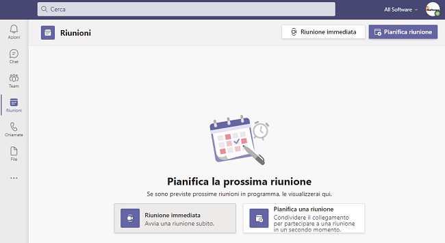 Come pianificare una riunione con Microsoft Teams
