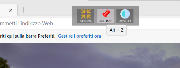 Picture in picture con le normali finestre di Windows: come si fa