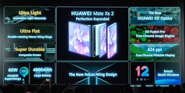 Huawei presenta Watch GT3 Pro, Watch Fit 2, Band 7 e Mate Xs 2: grande enfasi su salute e benessere