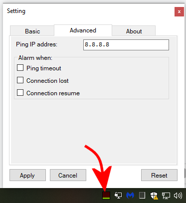 Ping test dalla barra delle applicazioni di Windows: a cosa può servire