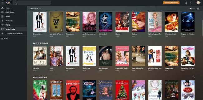 Plex diventa una piattaforma per lo streaming video gratuito