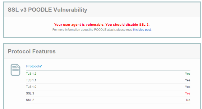 Disattivare SSL 3.0 e proteggere i dati personali dall'attacco POODLE