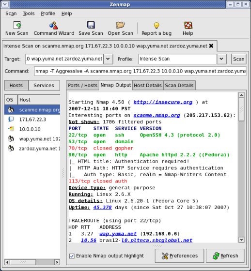 Port scanner: a distanza di un anno, rilasciato Nmap 7.80