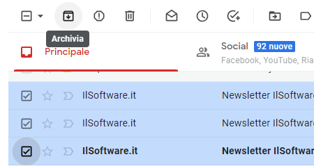 Posta archiviata Gmail: cosa significa e dove vanno le email