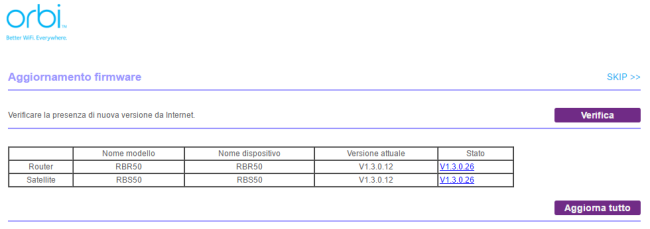 Potenziare WiFi con NETGEAR Orbi