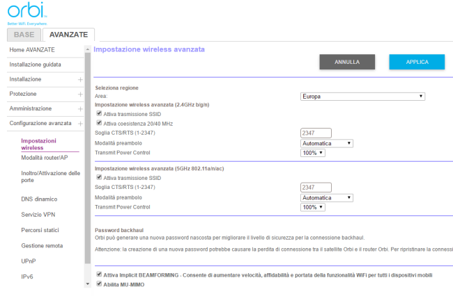 Potenziare WiFi con NETGEAR Orbi