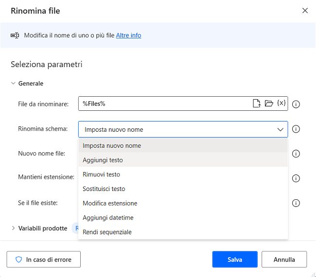 Power Automate in Windows 11: come usarlo per rinominare file e cartelle