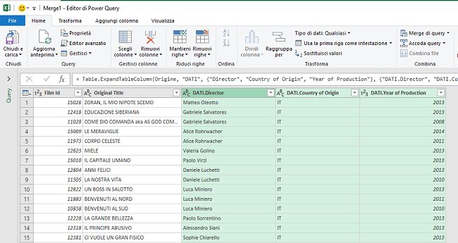 Power Query ovvero come usare più velocemente Excel