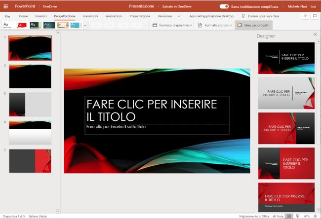 PowerPoint online: guida alle principali funzionalità