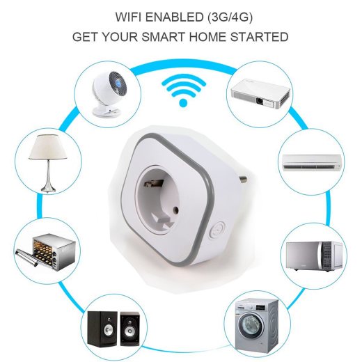 Presa elettrica smart WiFi gestibile a distanza o tramite comandi vocali a soli 12 euro circa