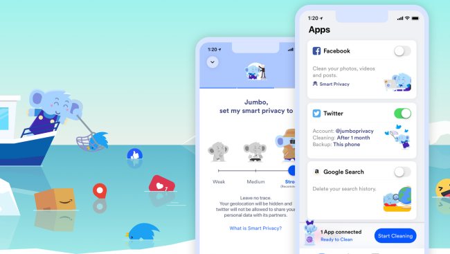 Jumbo, una nuova app per tutelare la privacy degli utenti sui social