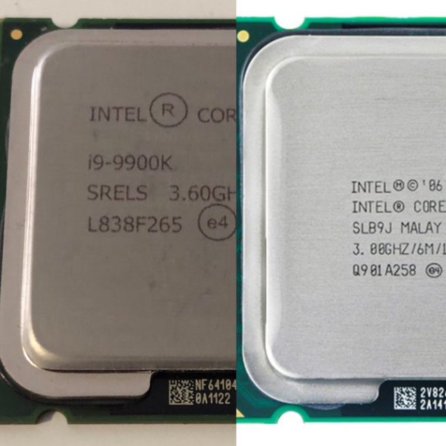 Processori Intel falsificati: come riconoscerli