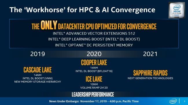Intel: non siamo in ritardo sui processori destinati ai sistemi server